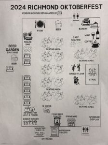 2024 Richmond Oktoberfest Floor Map